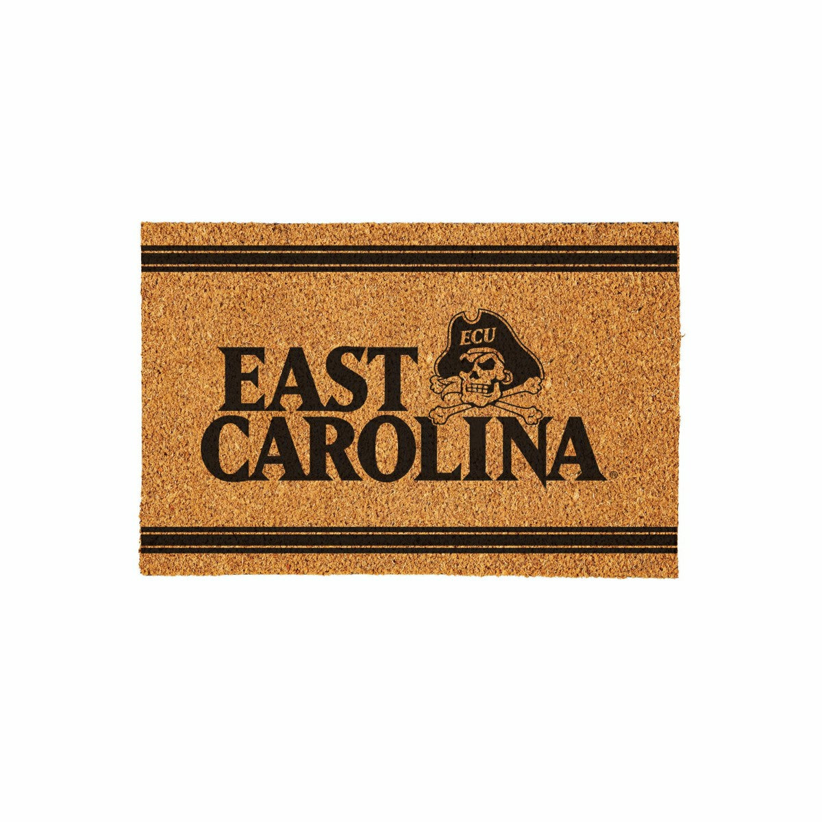 East Carolina University Large One Color Coir Mat, 36"x24"