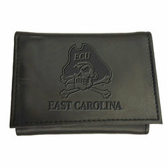 East Carolina University, Tri-Fold Wallet, Black