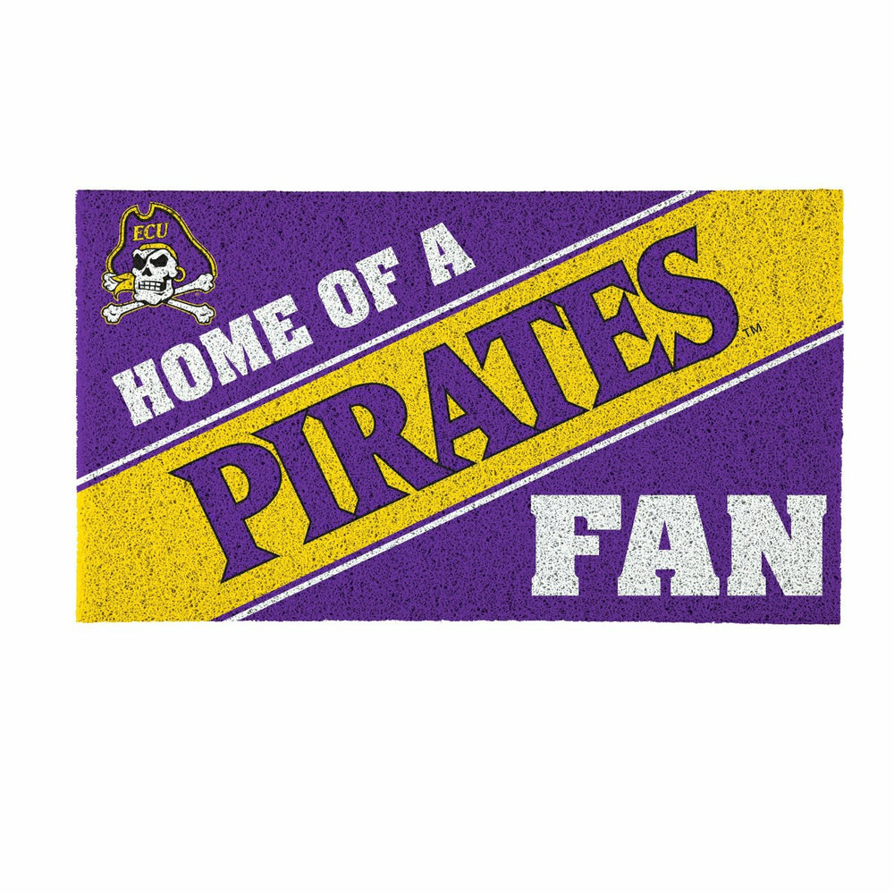 East Carolina University, PVC Mat COLOR, Home of a Fan