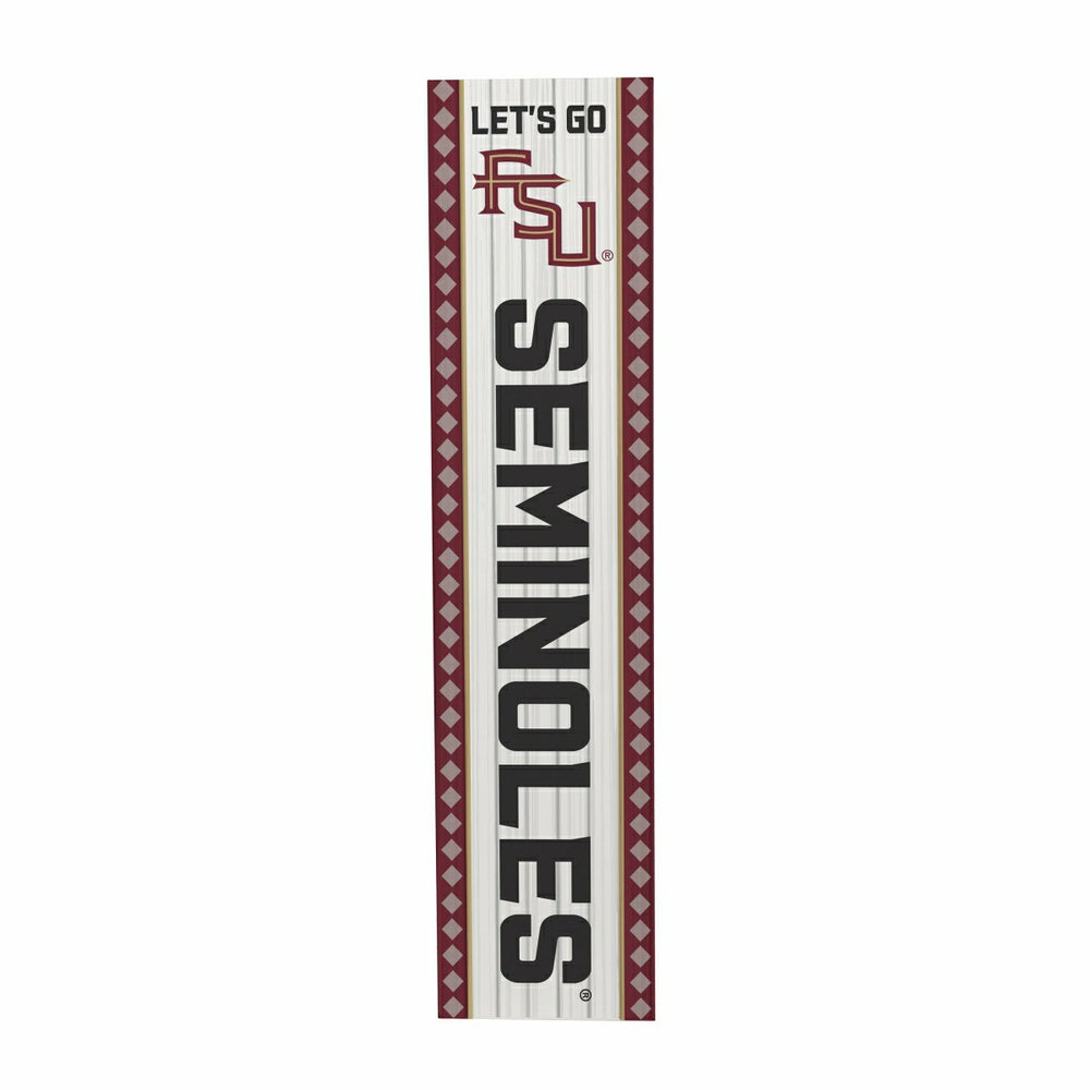 47" Double Sided Leaner, Florida State University, Christmas