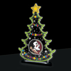 Florida State University College Holiday Tree Desklite LED Decor