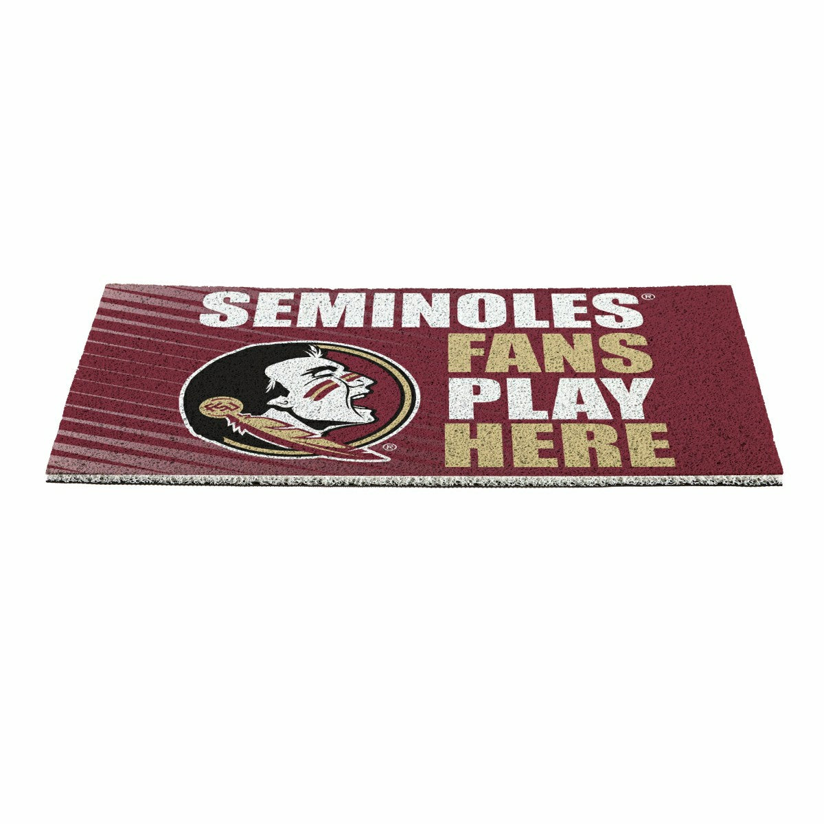 Florida State University Fan Mat, 28"x16"