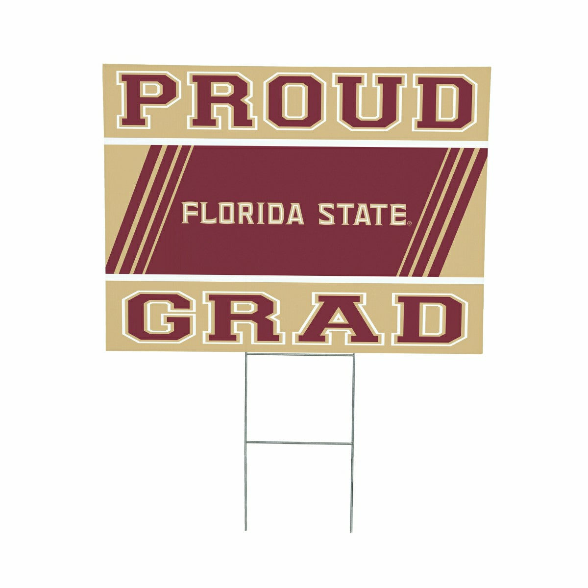 Florida State University Coroplast Yard Sign Graduate