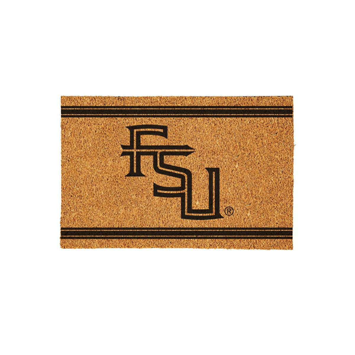 Florida State University Large One Color Coir Mat, 36"x24"