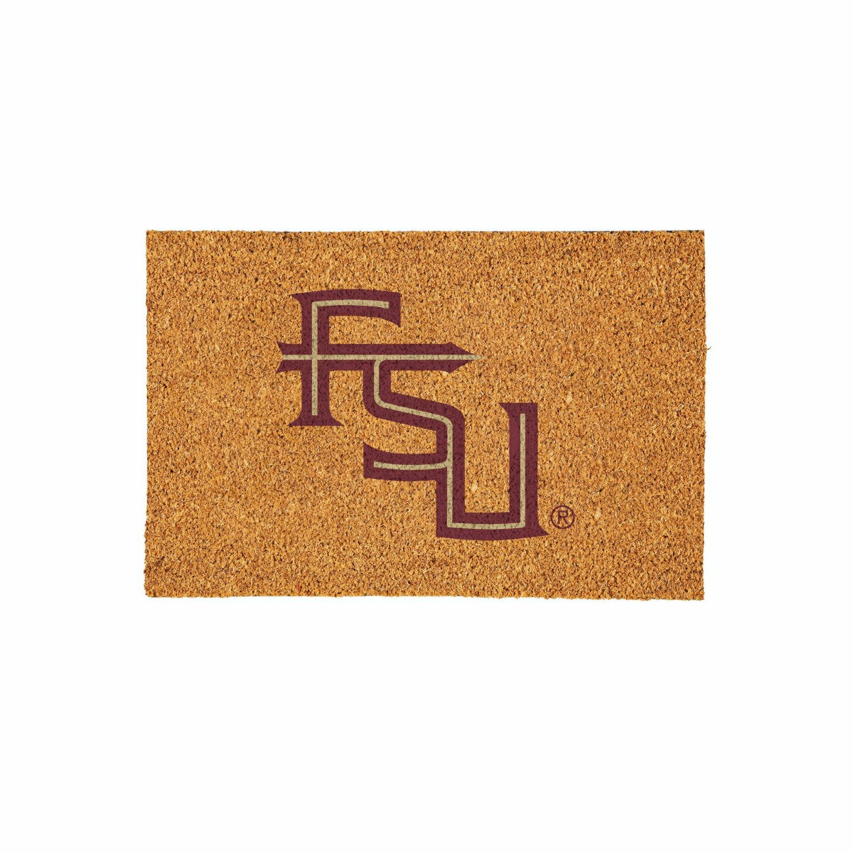 Florida State University Large Full Color Coir Mat, 36"x24"