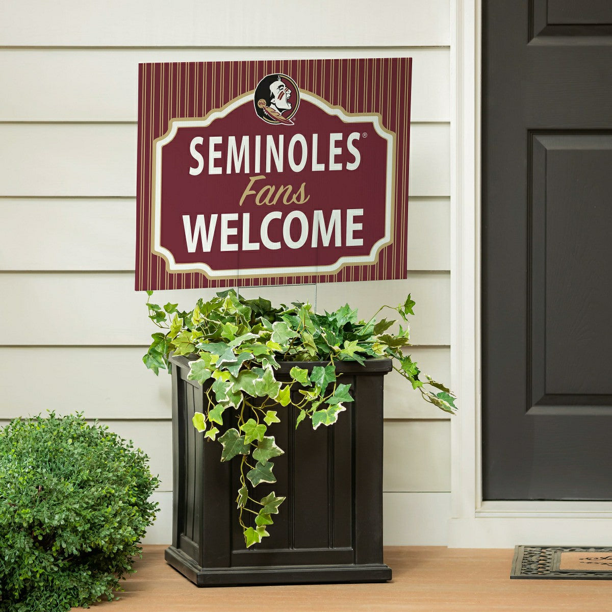 Florida State University Coroplast Yard Sign, "Fans Welcome"
