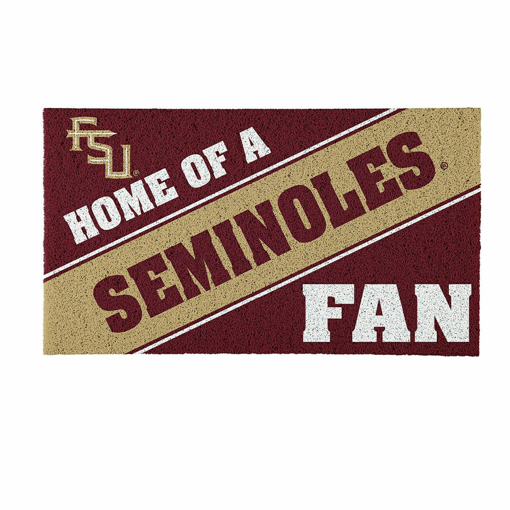 Florida State University, PVC Mat COLOR, Home of a Fan