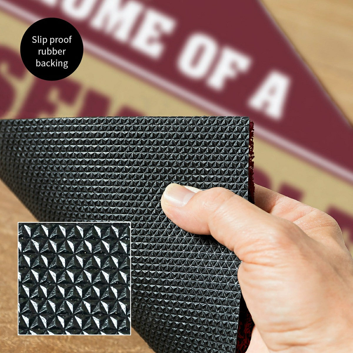Florida State University, PVC Mat COLOR, Home of a Fan