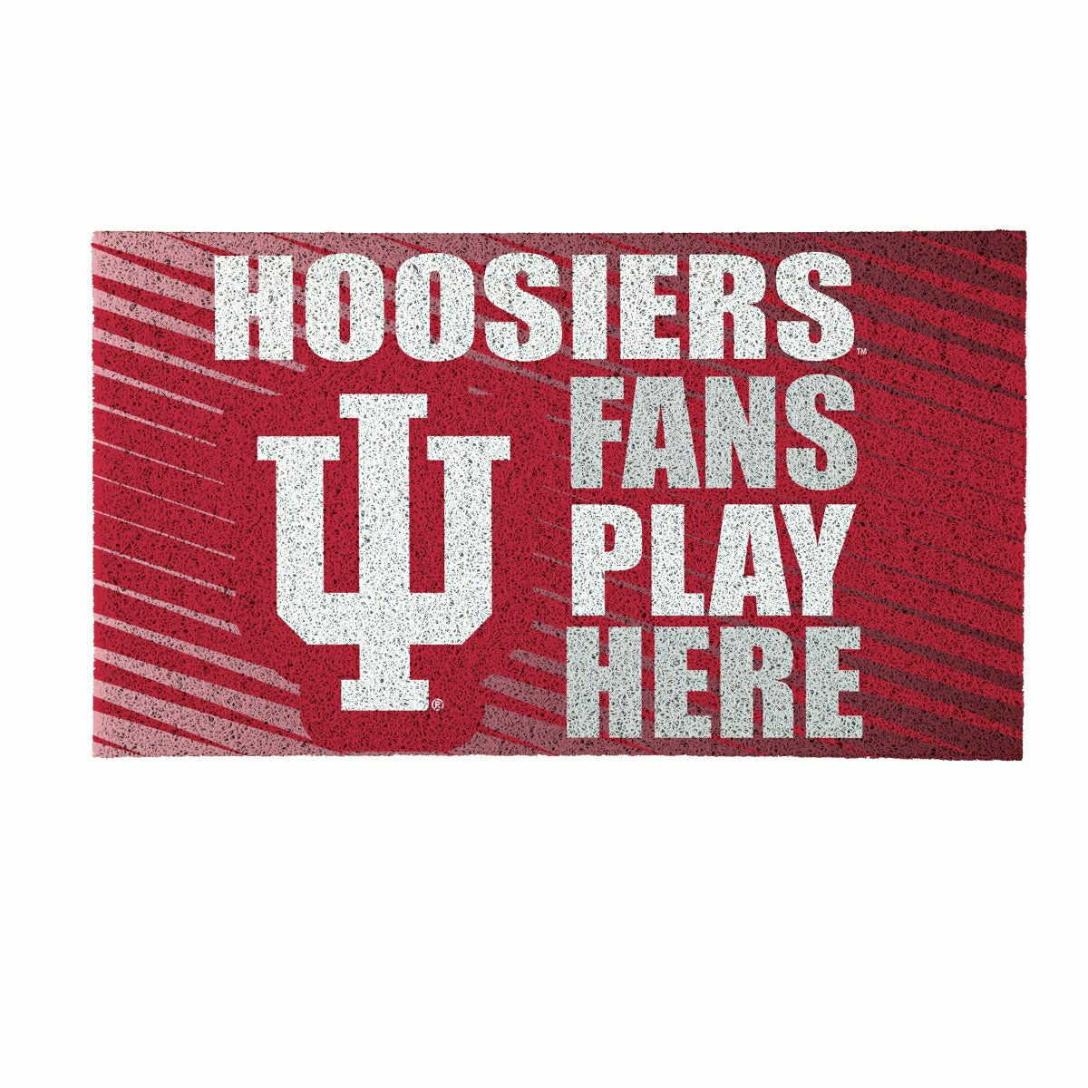 Indiana University Fan Mat, 28"x16"