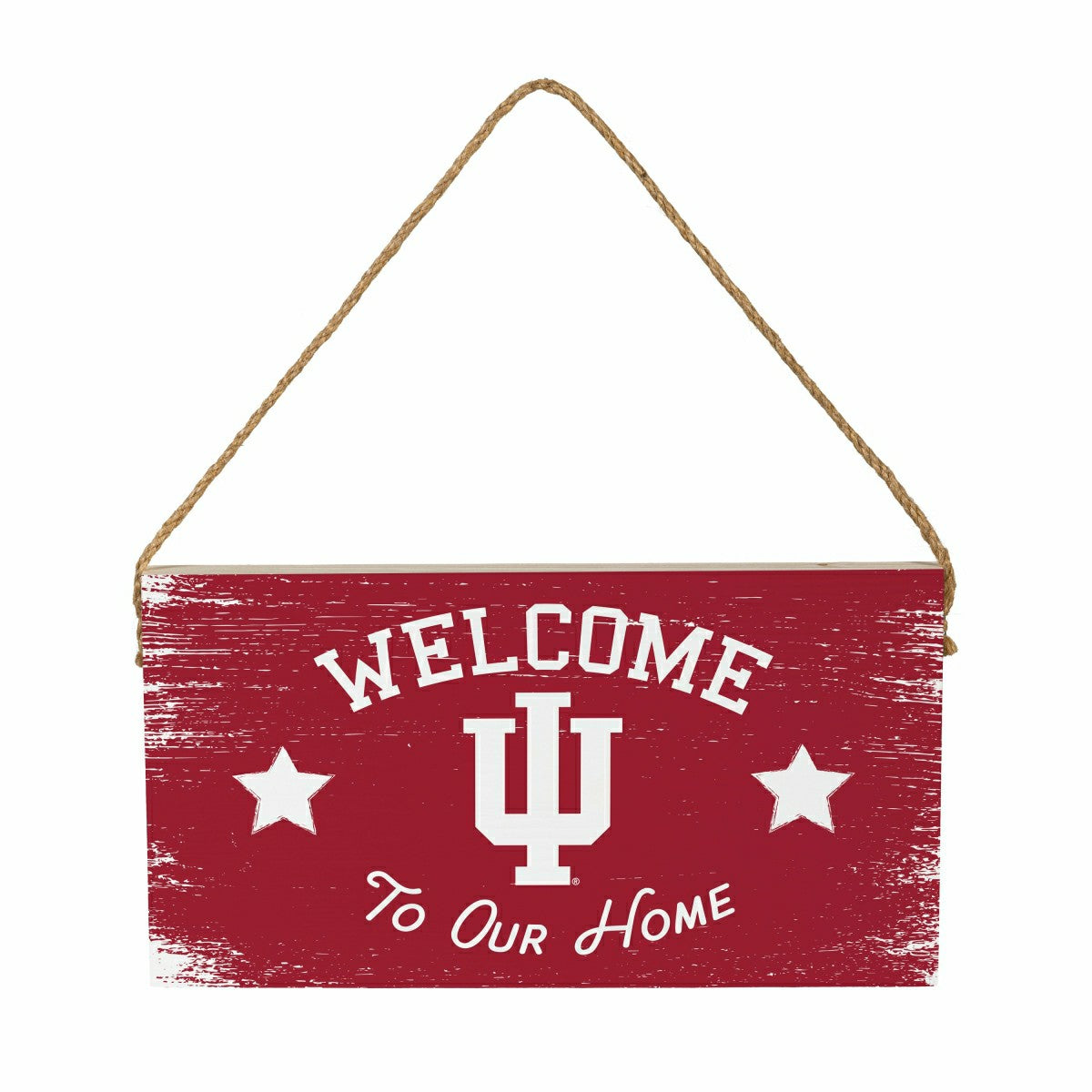 Indiana University Wood Wall Sign, 6x11