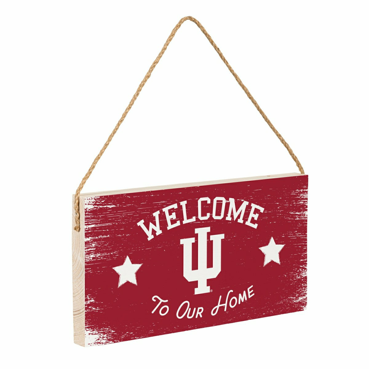 Indiana University Wood Wall Sign, 6x11