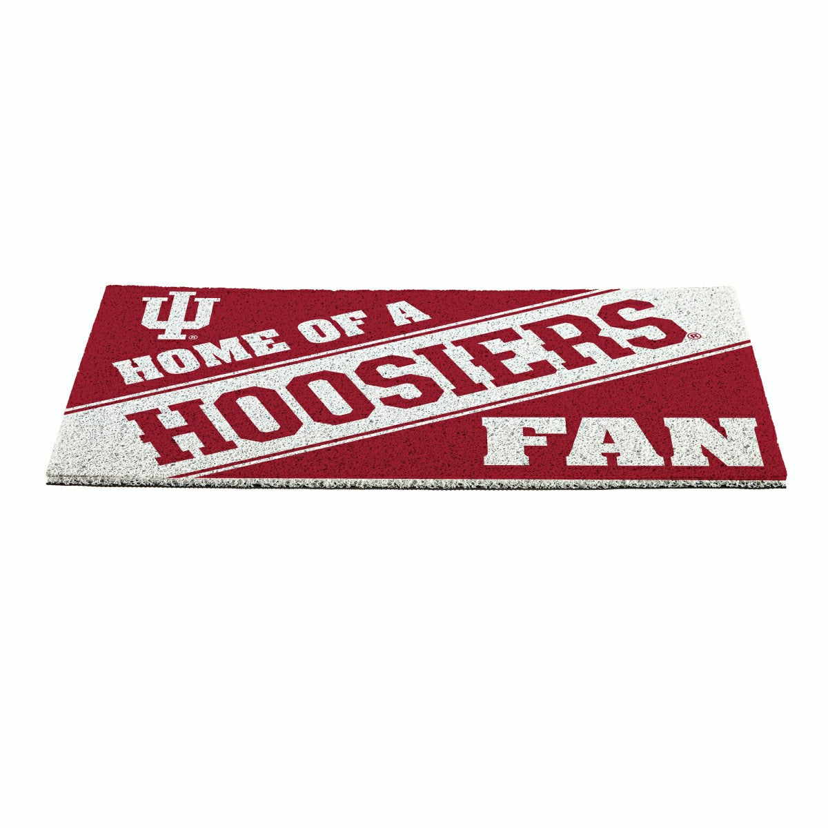 University of Indiana, PVC Mat COLOR, Home of a Fan