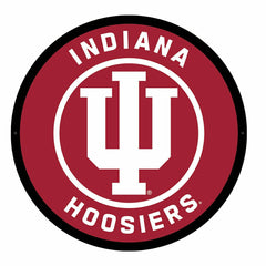 LED Wall Decor, College Football Round, Indiana University