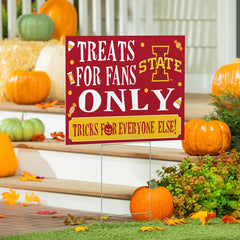 Iowa State University Yard Sign, Halloween Treats for Fans