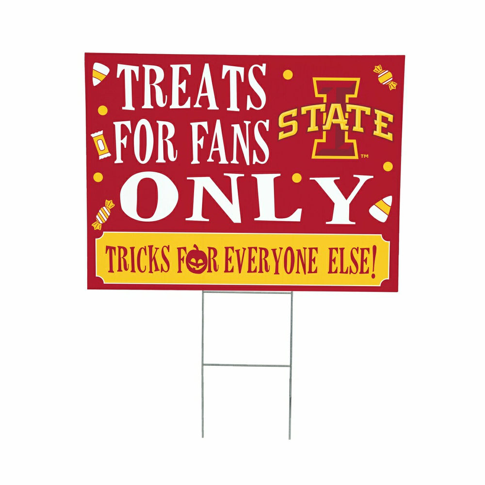Iowa State University Yard Sign, Halloween Treats for Fans