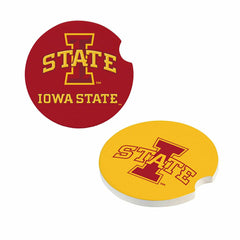 Iowa State University Car Coaster Set, 2pc