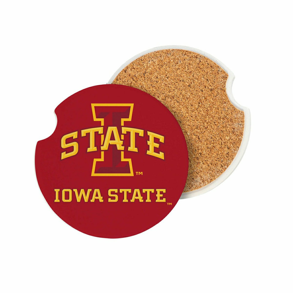 Iowa State University Car Coaster Set, 2pc
