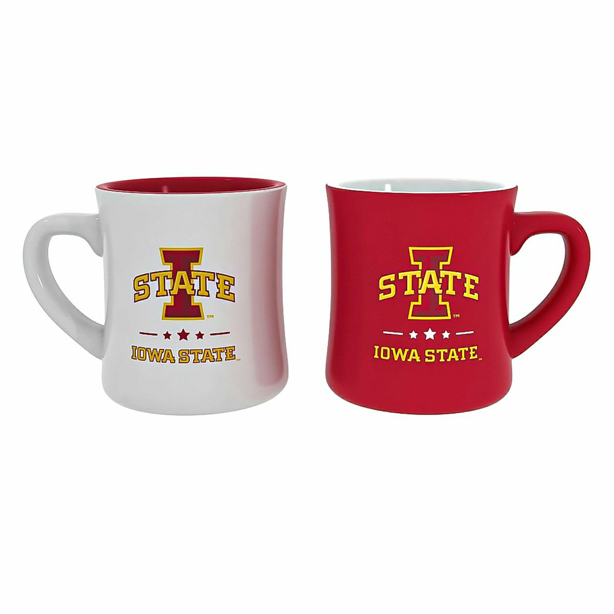 Iowa State University 10oz Ceramic Cup Set, 2pc