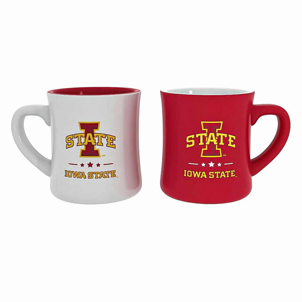 Iowa State University 10oz Ceramic Cup Set, 2pc