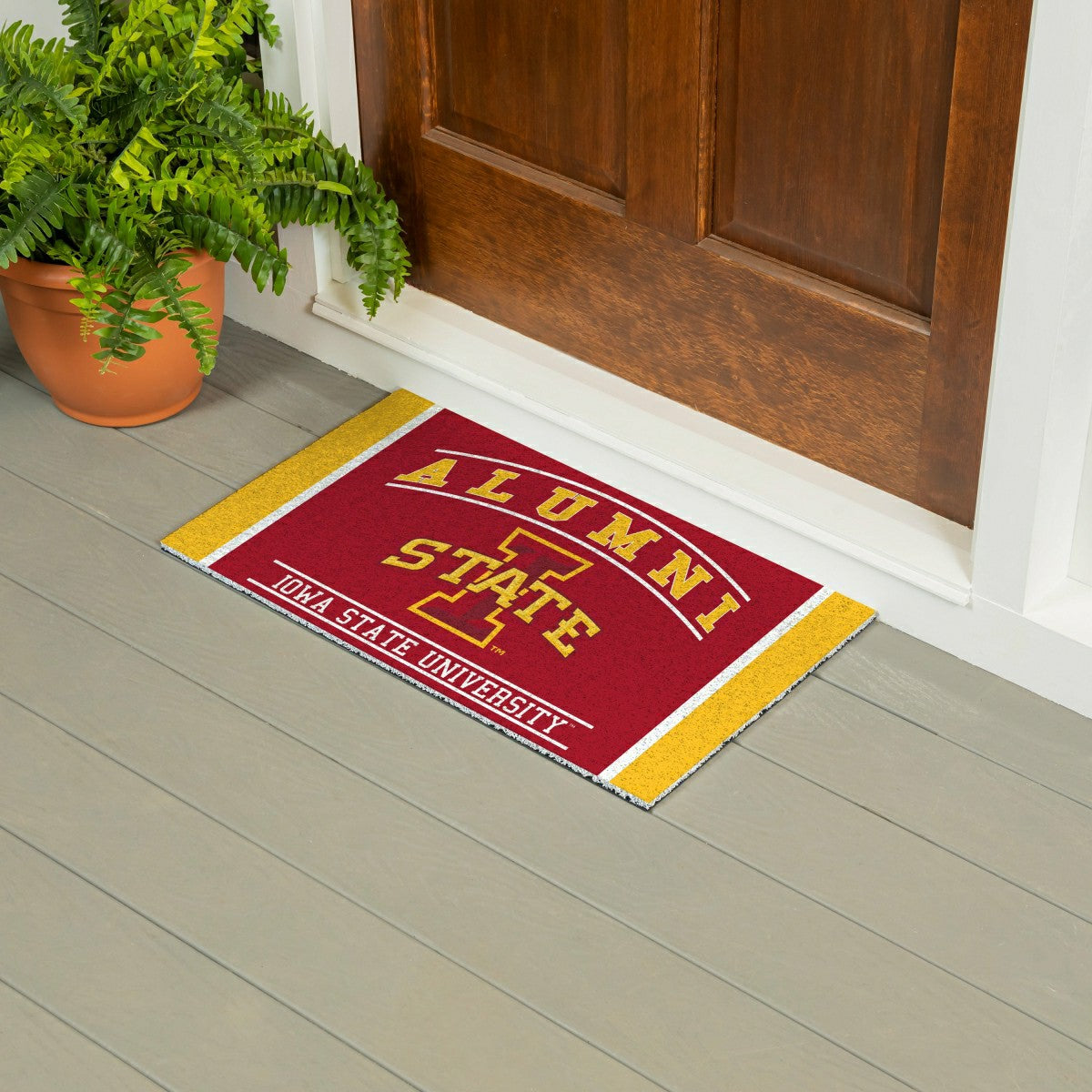 Iowa State University Alumni Mat, 28"x16"