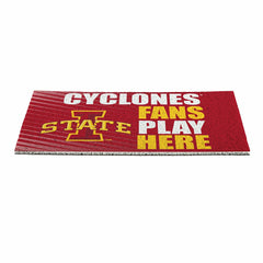 Iowa State University Fan Mat, 28"x16"