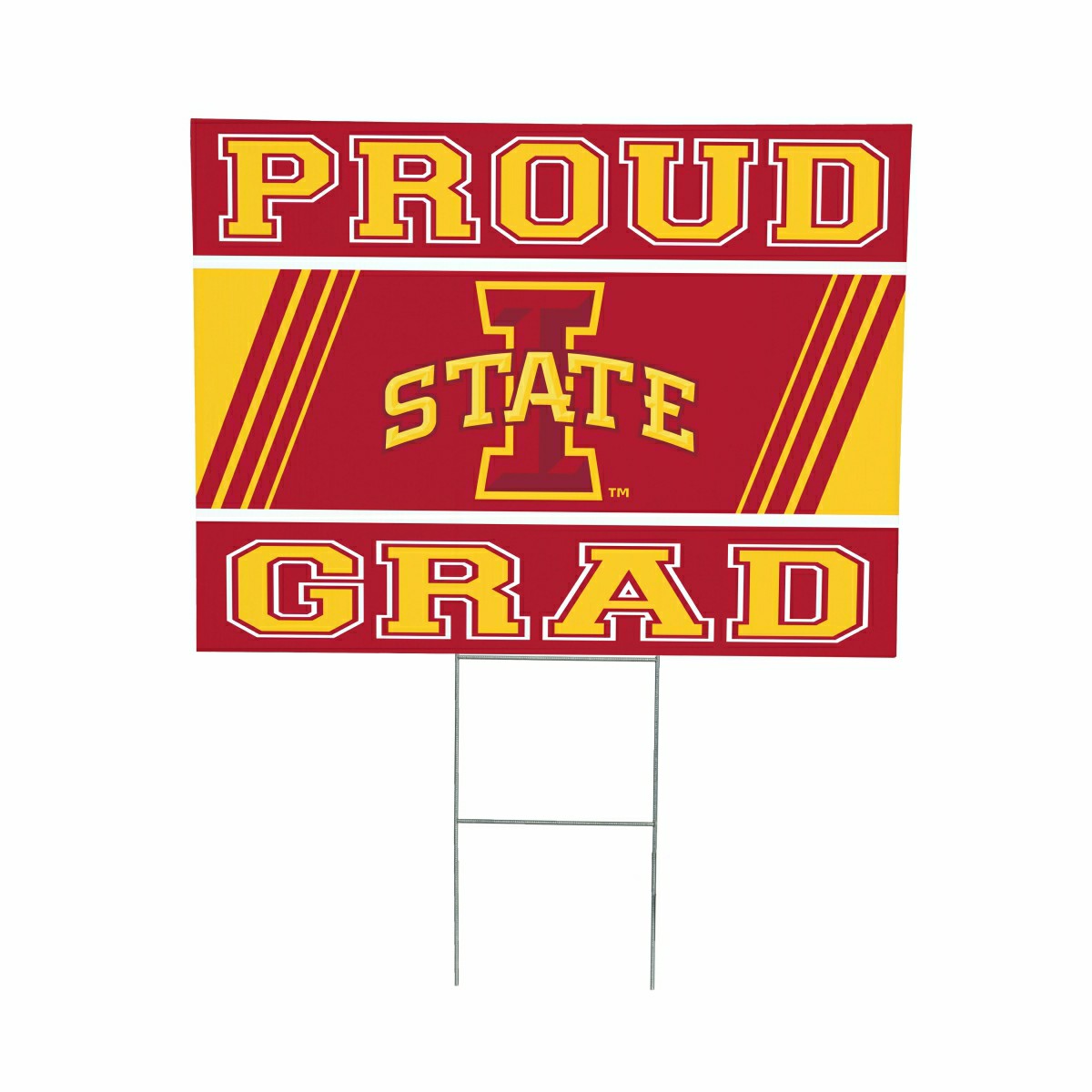 Iowa State University Coroplast Yard Sign Graduate