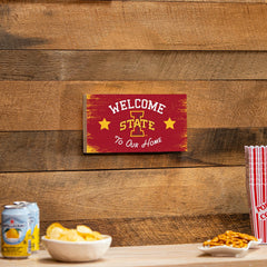 Iowa State University Wood Wall Sign, 6x11