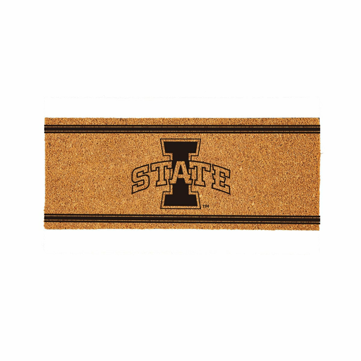 Iowa State University Extra Large One Color Coir Mat, 60"x24"
