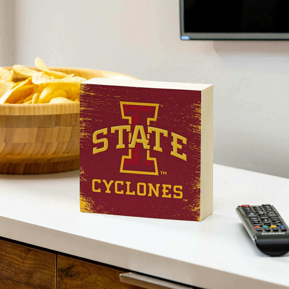 Iowa State University Plock, Down Home Fans, 6x6