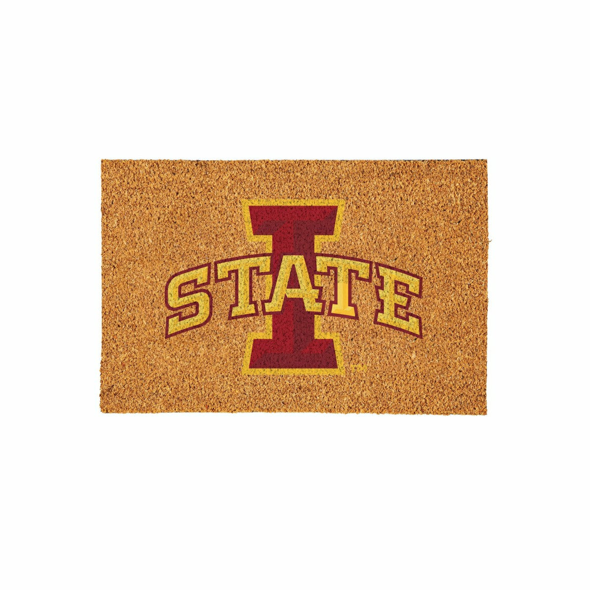 Iowa State University Large Full Color Coir Mat, 36"x24"