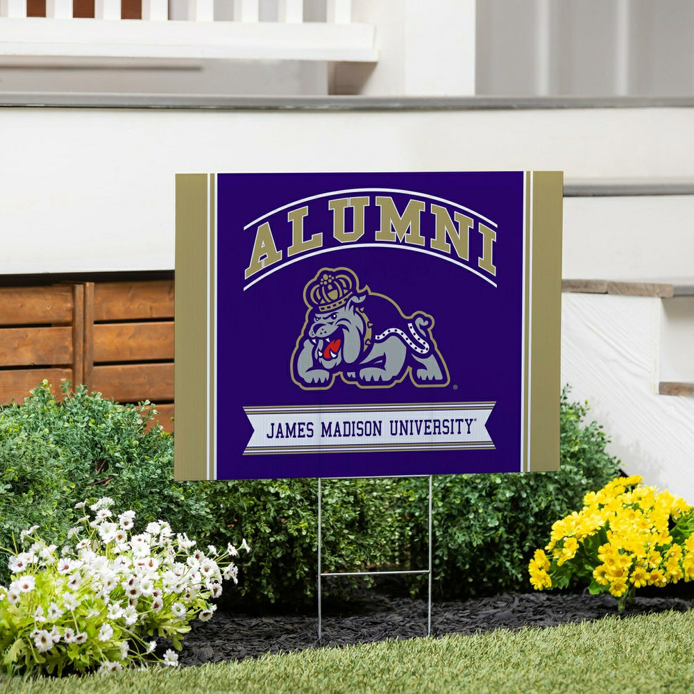 James Madison University Coroplast Yard Sign Alumni