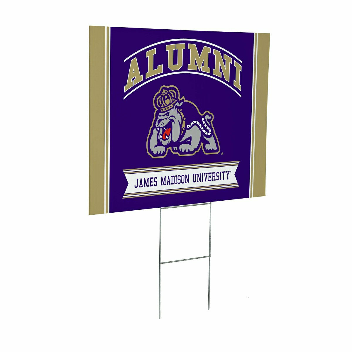 James Madison University Coroplast Yard Sign Alumni
