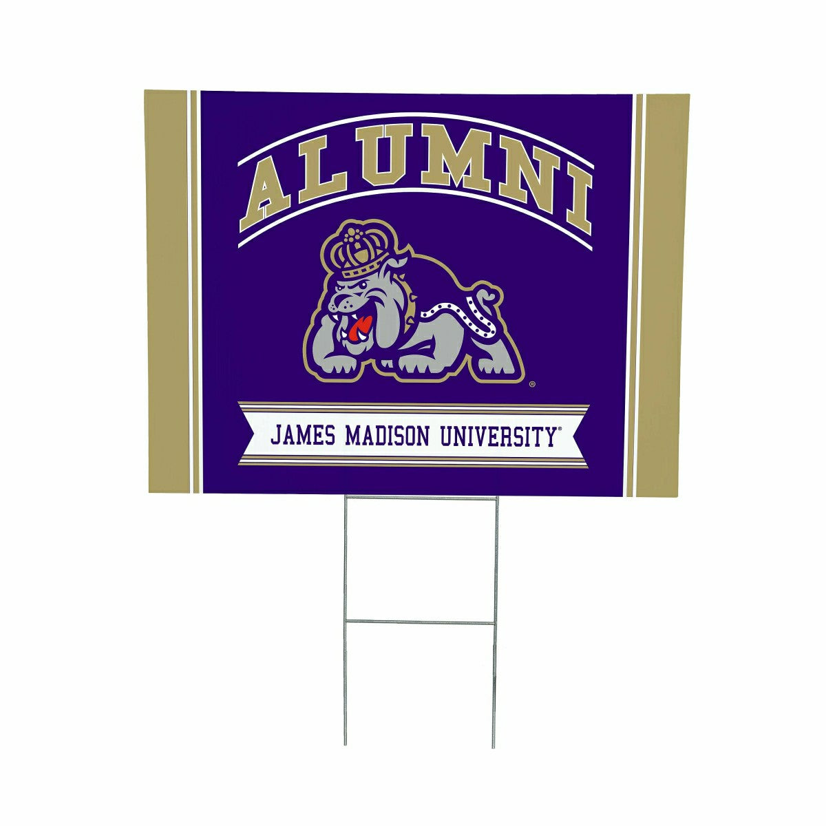 James Madison University Coroplast Yard Sign Alumni