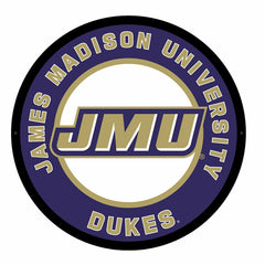 LED Wall Decor, Round, James Madison University