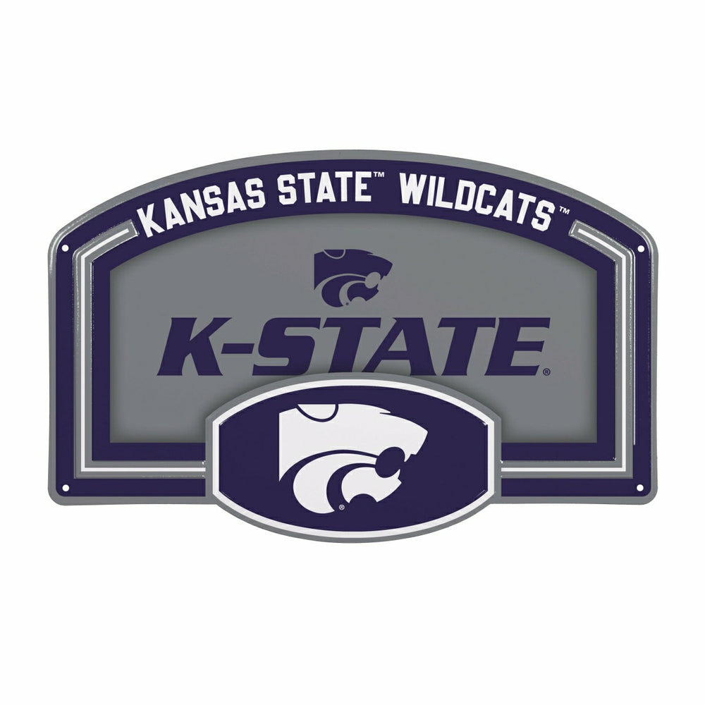 Kansas State University USA Embossed Steel Wall Sign, 11" x 17"