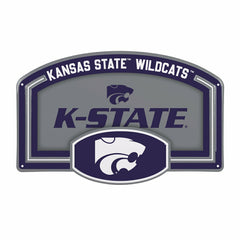 Kansas State University USA Embossed Steel Wall Sign, 11" x 17"