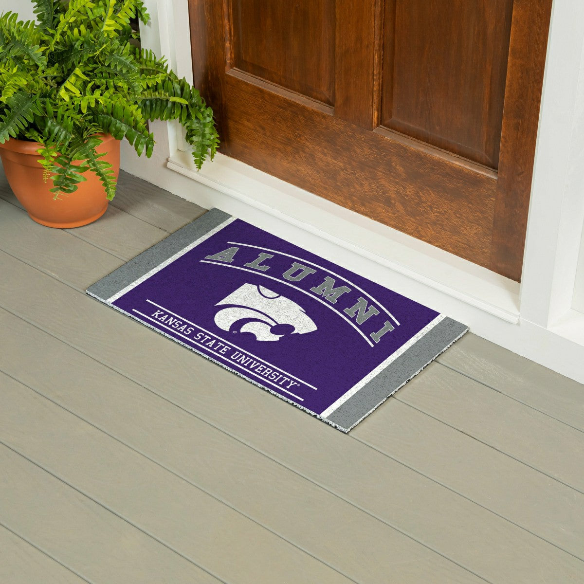 Kansas State University Alumni Mat, 28"x16"