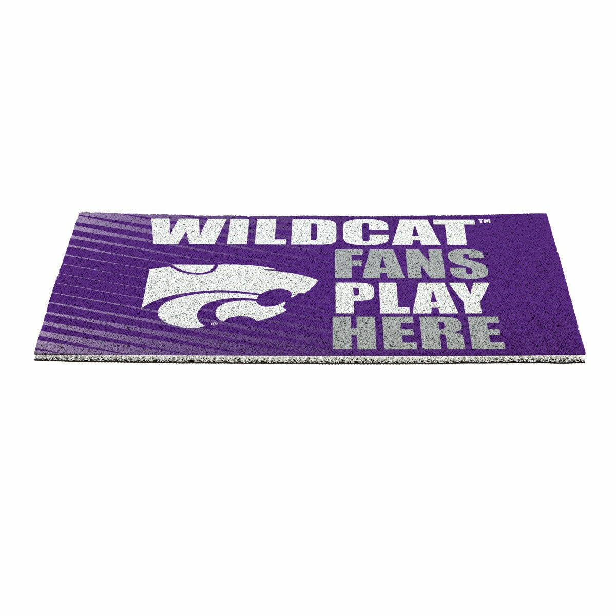 Kansas State University Fan Mat, 28"x16"