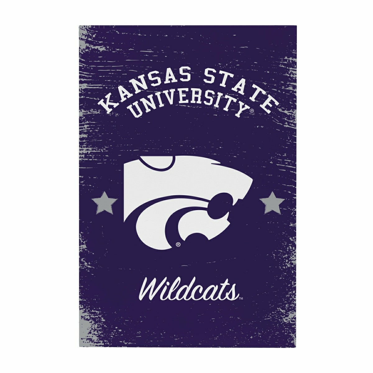 Kansas State University Wood Wall Sign, 16x24