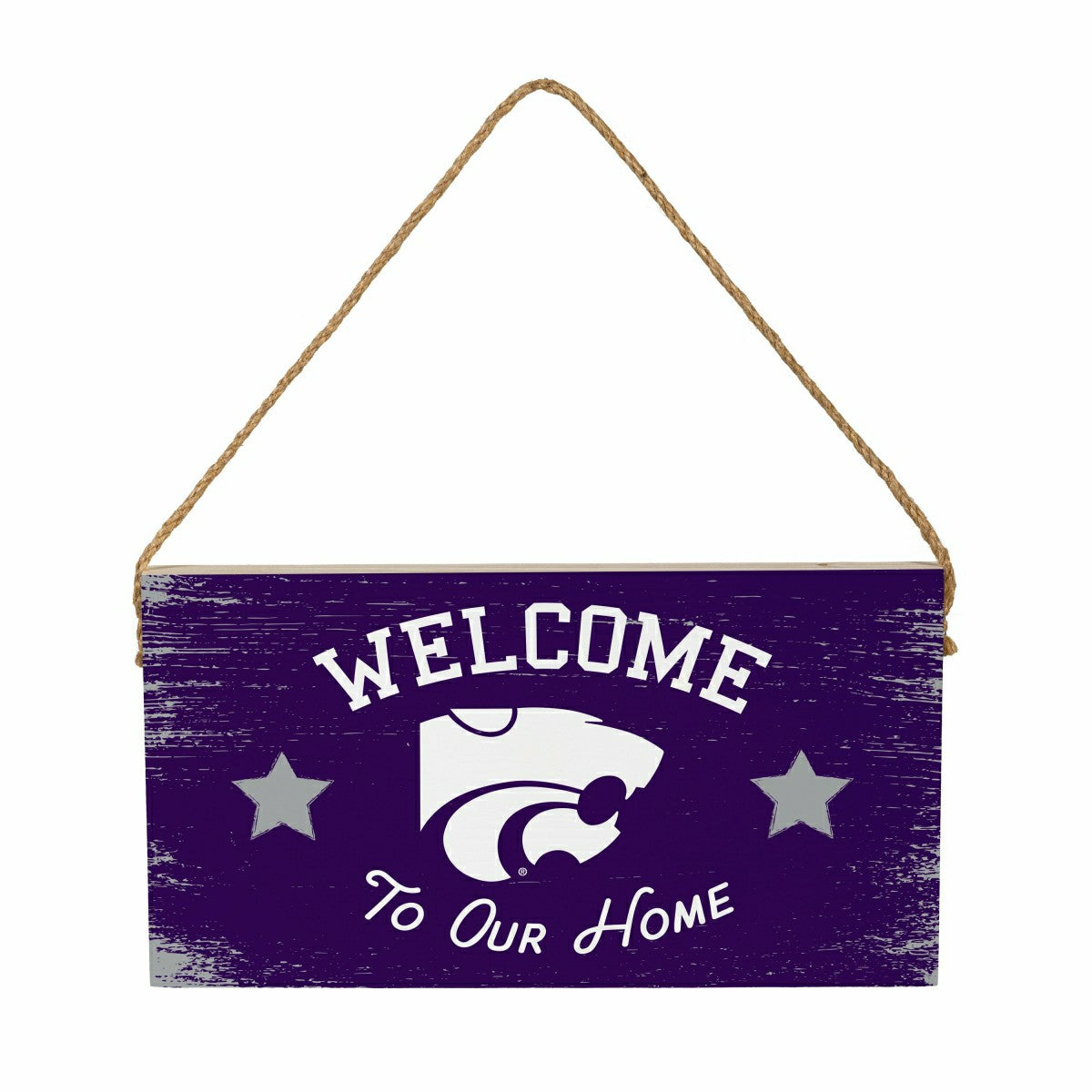 Kansas State University Wood Wall Sign, 6x11