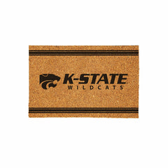 Kansas State University Large One Color Coir Mat, 36"x24"
