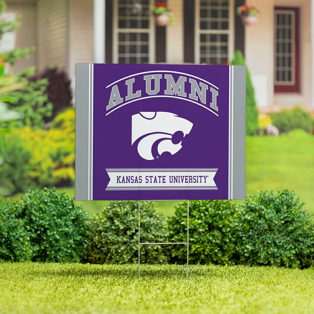 Kansas State University Coroplast Yard Sign Alumni