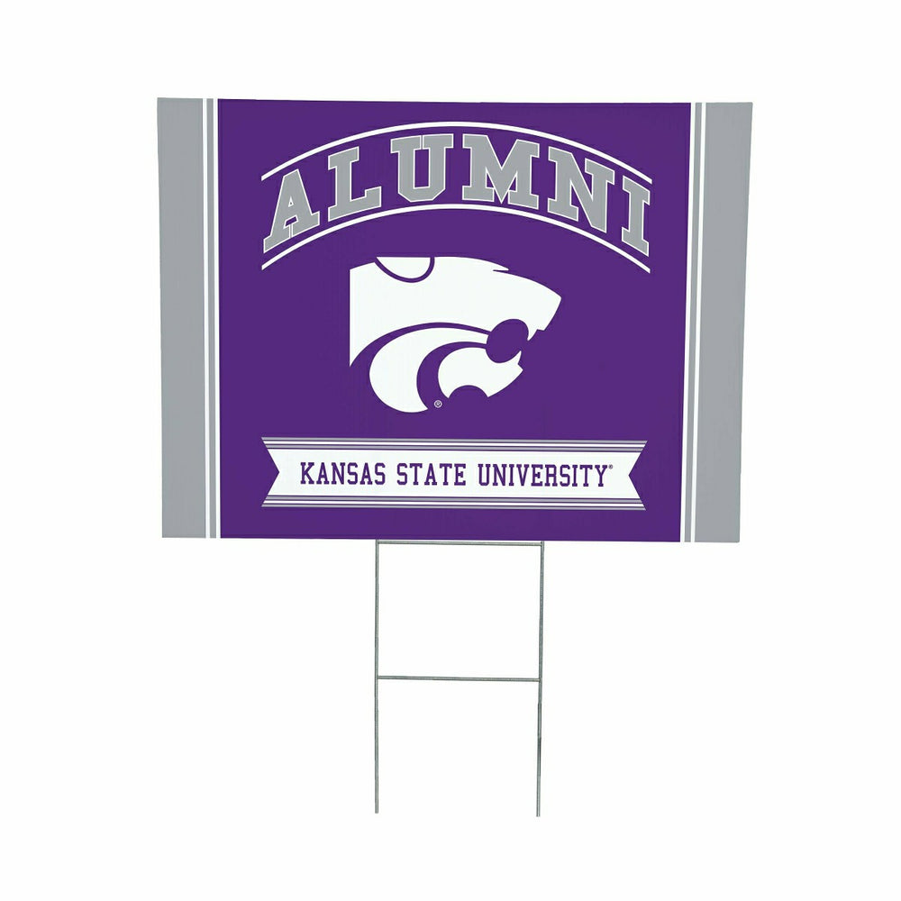 Kansas State University Coroplast Yard Sign Alumni