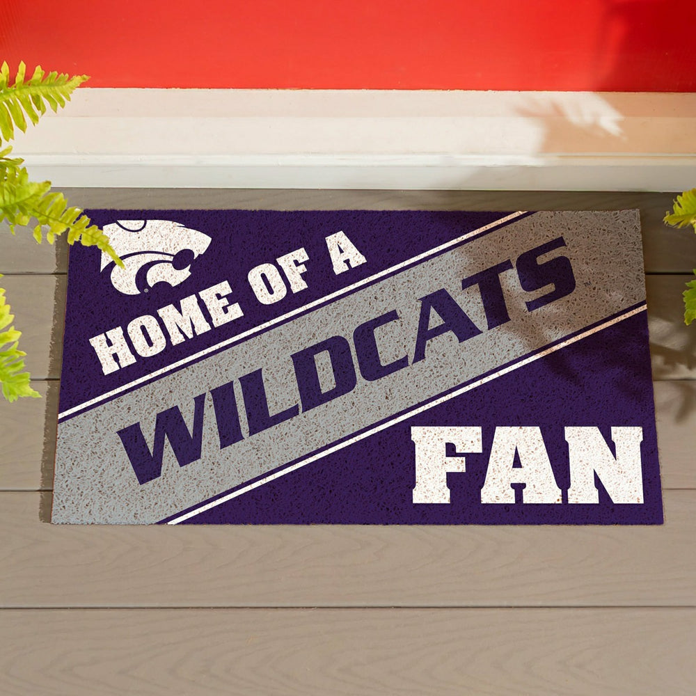 Kansas State University, PVC Mat COLOR, Home of a Fan