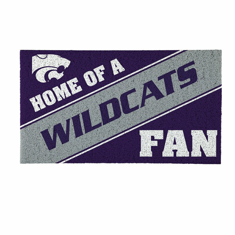 Kansas State University, PVC Mat COLOR, Home of a Fan