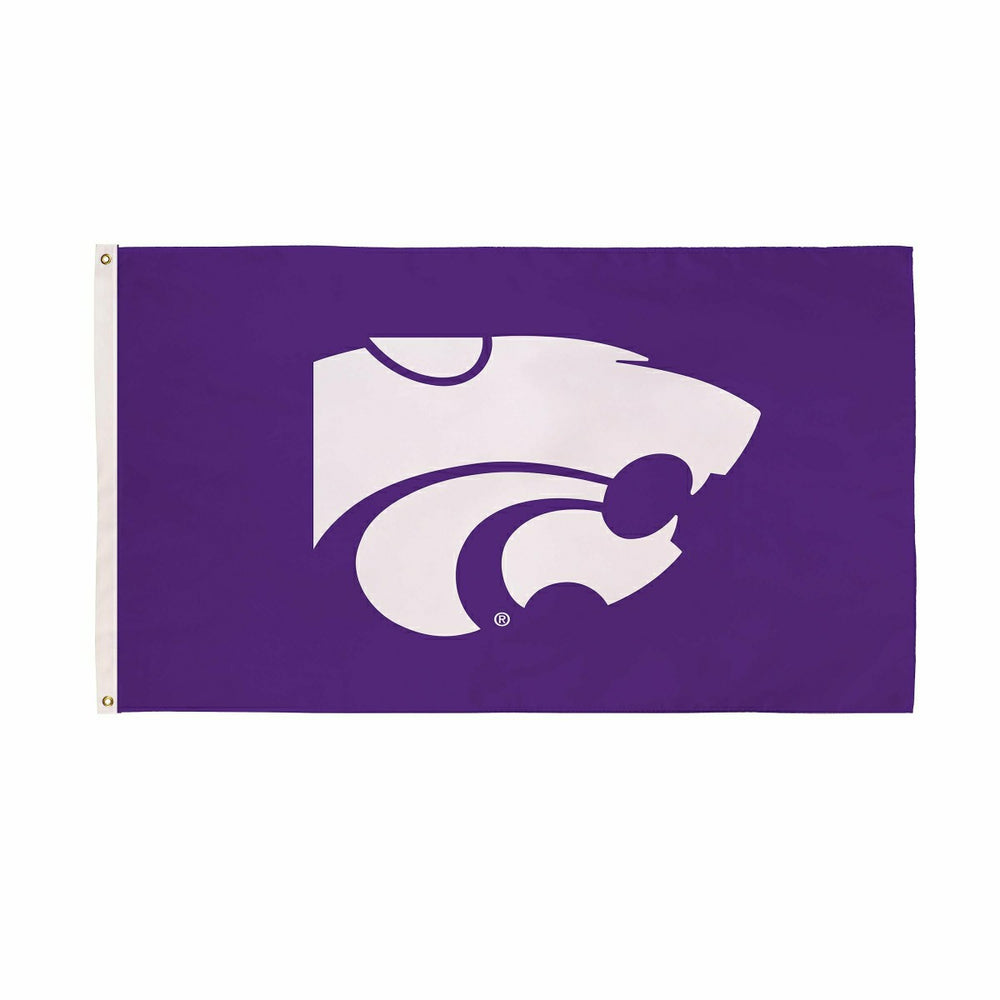 Kansas State University Single Sided Estate Flag with 2 Grommets, 3'x5