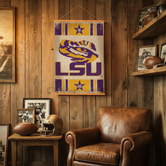 Louisiana State University, Canvas Wall Tapestry, Medium, 36x24