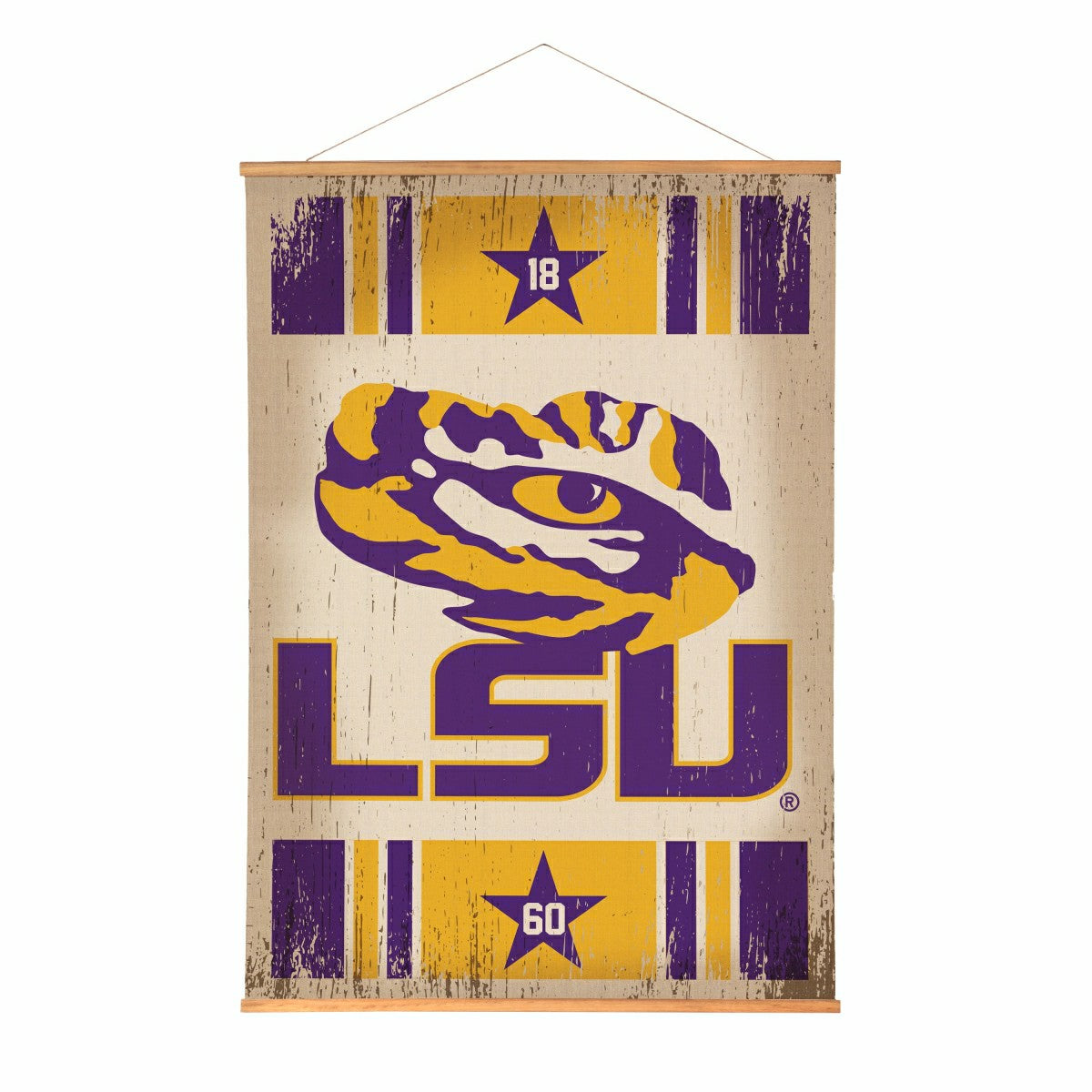 Louisiana State University, Canvas Wall Tapestry, Large, 54x36
