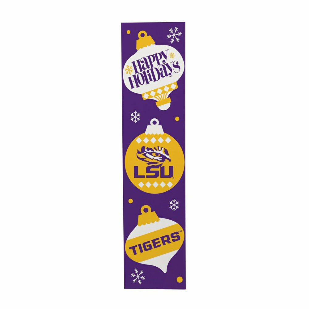 47" Double Sided Leaner, Louisiana State University, Christmas