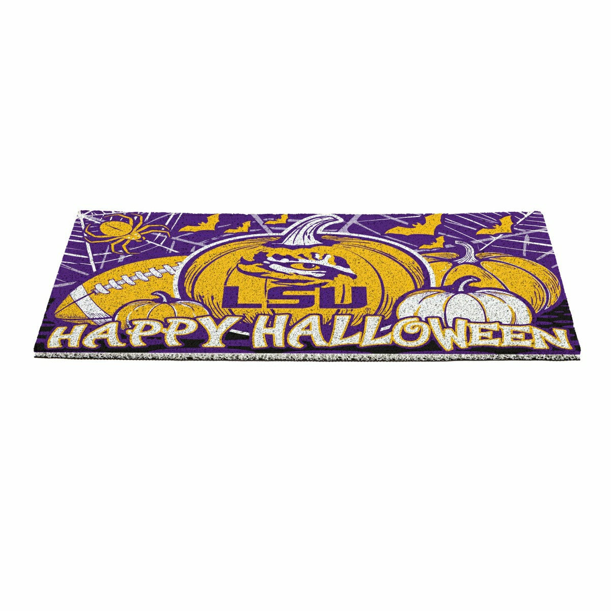 Louisiana State University Halloween PVC Mat, 28"x16"
